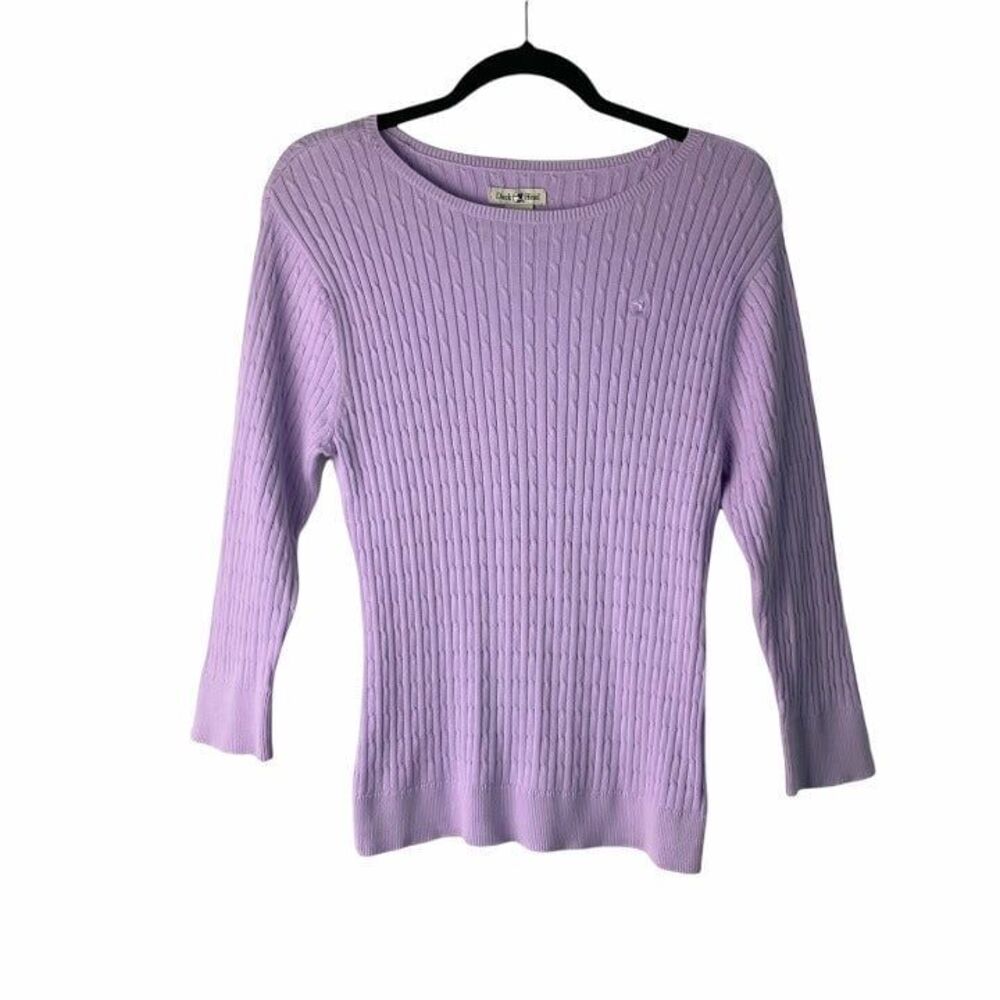 Women's‎ Duck Head Sweater Medium Purple